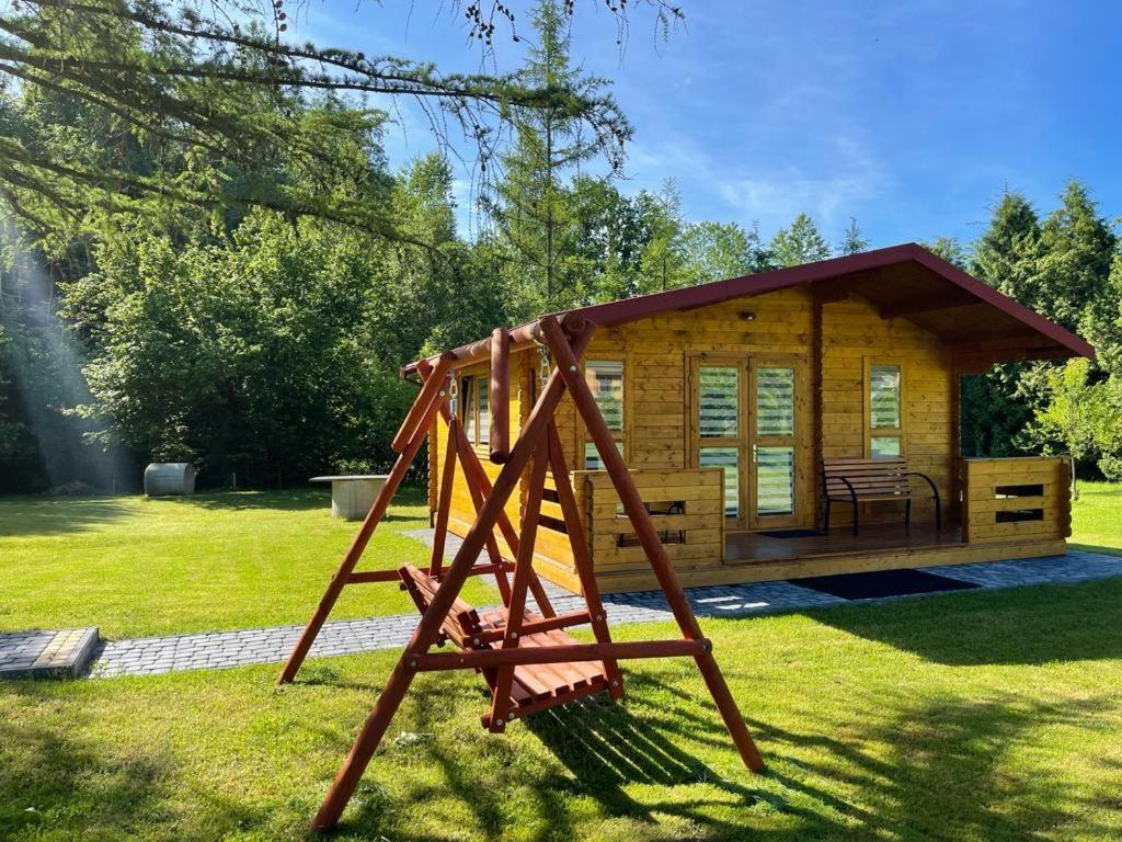 Domek Nad Solina Z Klimatyzacja Uherce Mineralne Exteriör bild